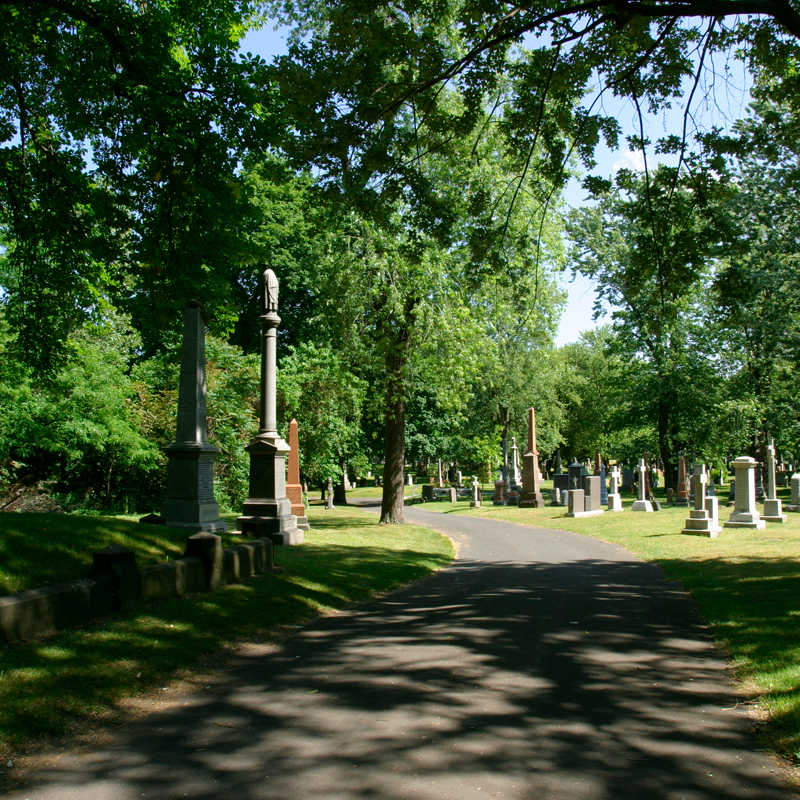 Cemetery Grounds. Photo by Michael Hudson.