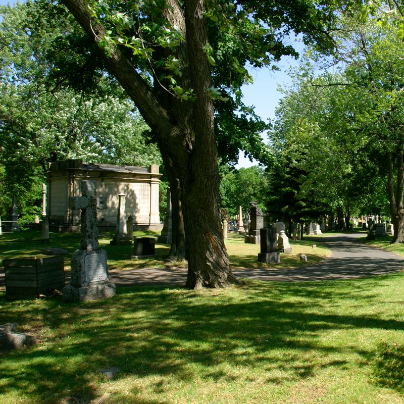 Cemetery Grounds. Photo by Michael Hudson.