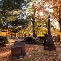 Cemetery Grounds. Photo by Terilyn.