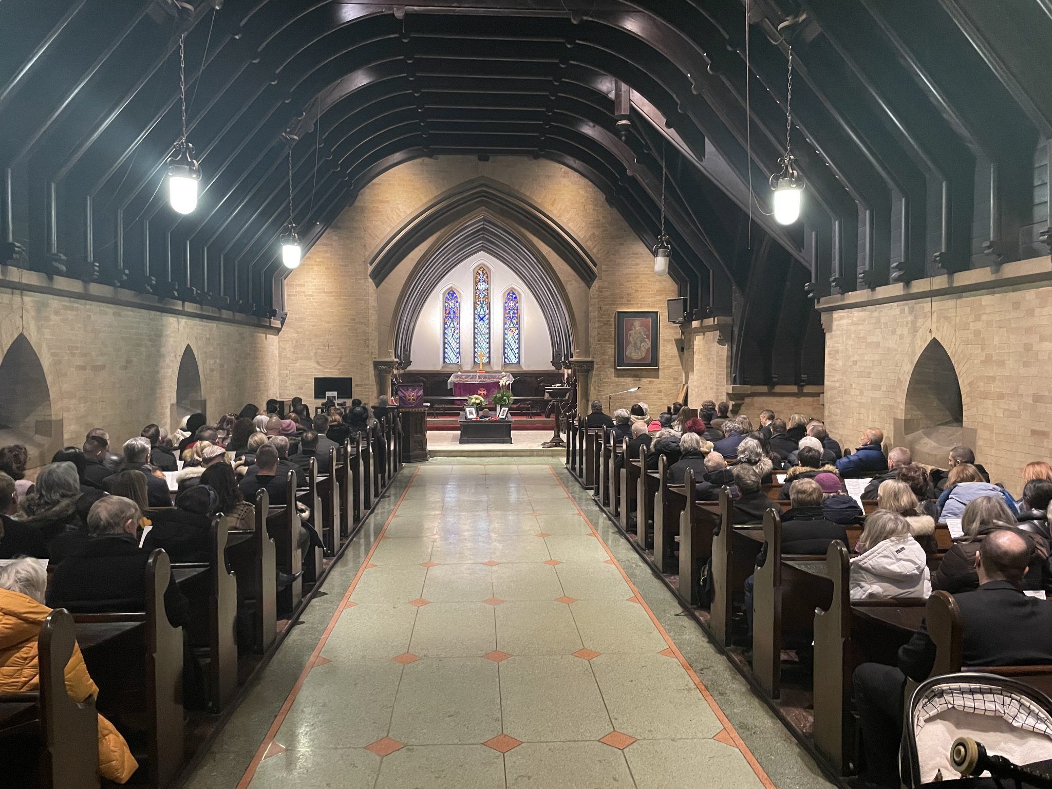 The chapel of St. James the Less Celebration of life services, family